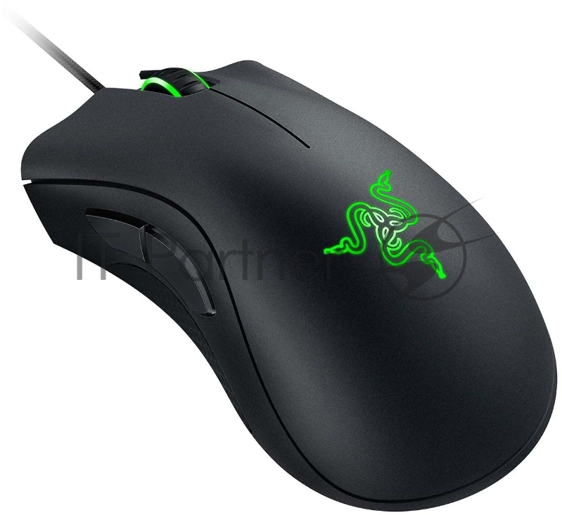 Мышь проводная Razer DeathAdder Essential черный, 6400 dpi, USB, кнопки - 5