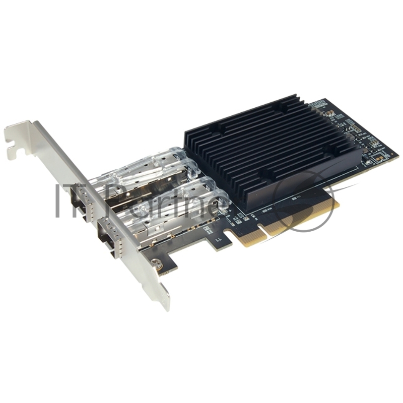 Сетевая карта SUNRICH TECHNOLOGY N-1100 25G Dual Port SFP28 Ethernet Adapter with Broadcom BCM57414 chipset