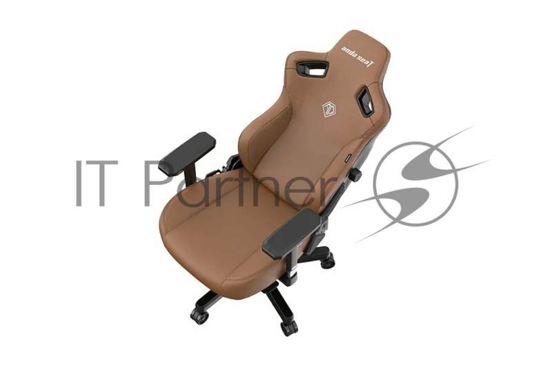 Кресло игровое Anda Seat Kaiser 3, цвет коричневый, размер L (120кг), материал ПВХ (модель AD12)