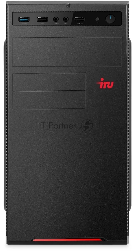 ПК IRU Опал 613 MT i3 12100 (3.3) 8Gb SSD512Gb UHDG 730 Free DOS GbitEth 400W kb мышь черный (2002031)