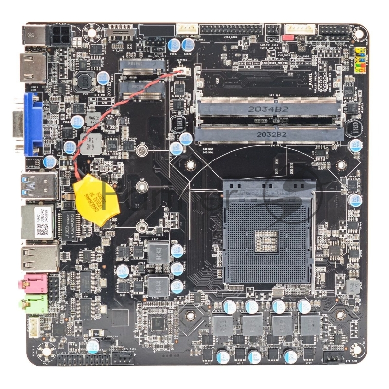 Материнская плата Afox AFMIA300-1L-V4 Motherboard AMD A300, Mini-ITX (17 x17cm), with VGA port