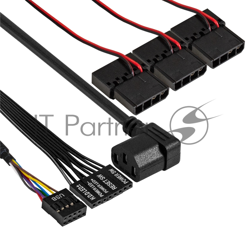 Серверный корпус ExeGate Pro 2U550-04 <RM 19, высота 2U, глубина 550, БП 800ADS, 2*USB>