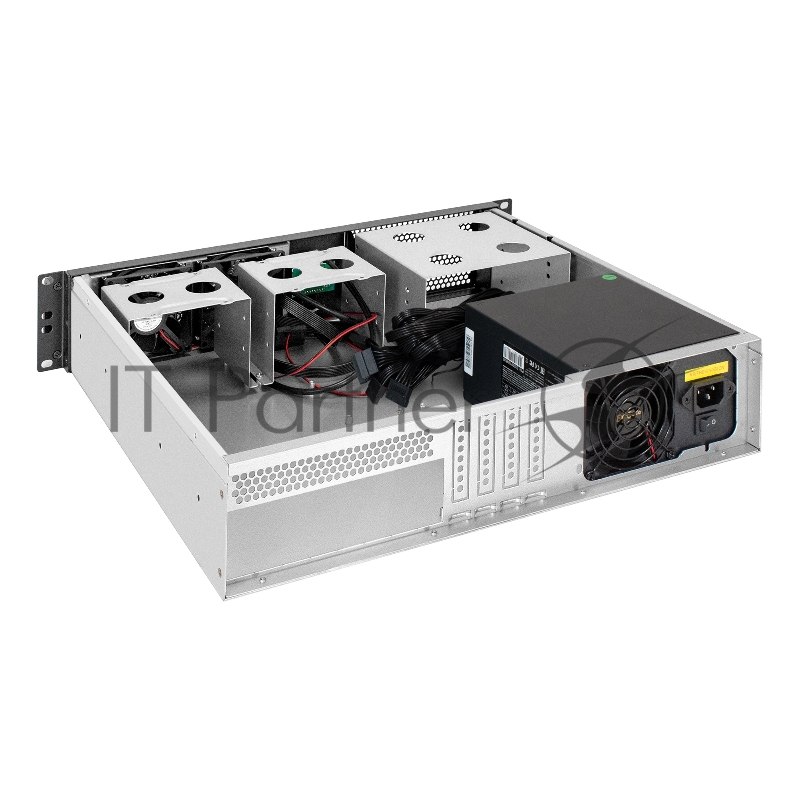 Серверный корпус ExeGate Pro 2U400-04 <RM 19, высота 2U, глубина 400, БП 600ADS, 2*USB>