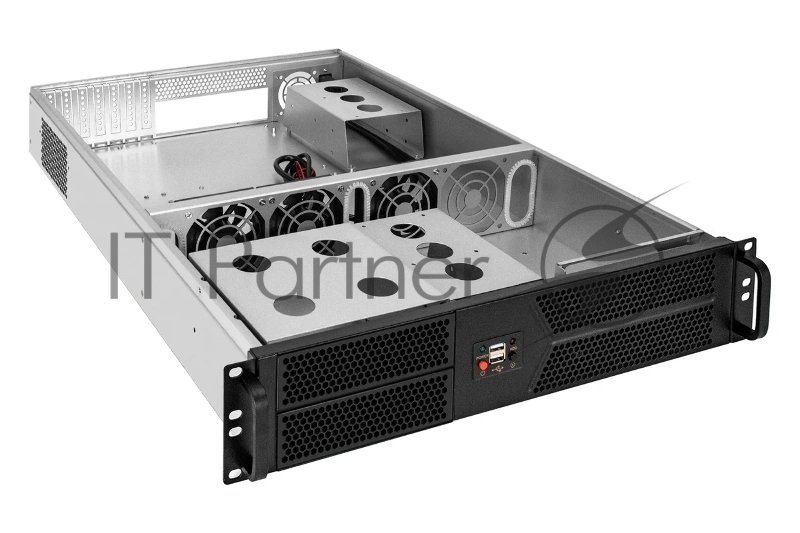 Серверный корпус ExeGate Pro 2U650-05 <RM 19, высота 2U, глубина 650,БП 1200ADS, 2*USB>