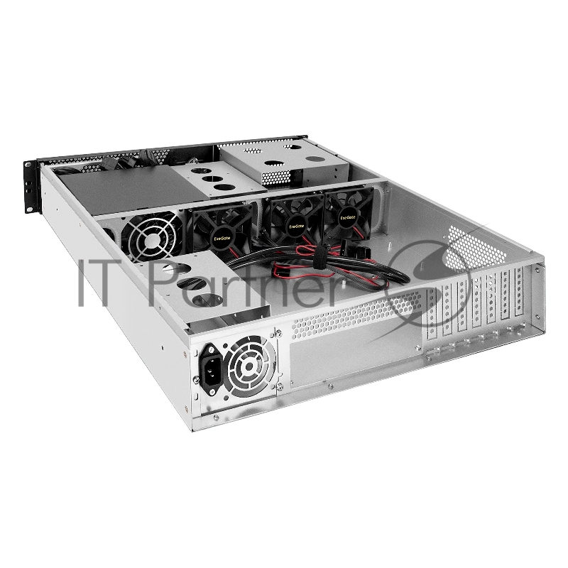 Серверный корпус ExeGate Pro 2U550-04 <RM 19, высота 2U, глубина 550, БП 600ADS, 2*USB>