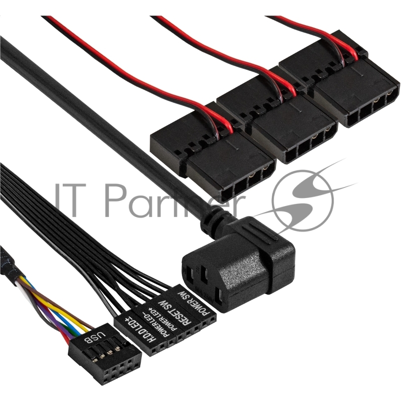 Серверный корпус ExeGate Pro 2U550-04 <RM 19, высота 2U, глубина 550, БП 1000ADS, 2*USB>