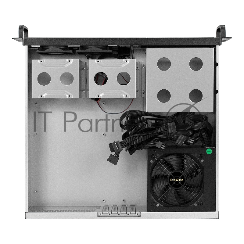Серверный корпус ExeGate Pro 2U400-04 <RM 19, высота 2U, глубина 400, БП 1100PPH-SE, 2*USB>