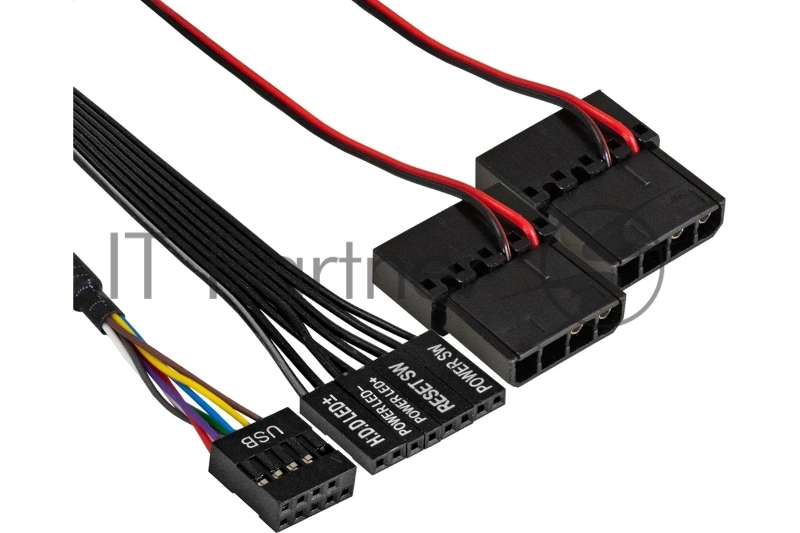 Серверный корпус ExeGate Pro 2U330-03 <RM 19, высота 2U, глубина 330, БП 500PPH-SE, 2*USB>