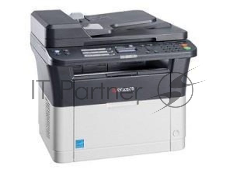 МФУ лазерный Kyocera Ecosys FS-1025MFP (1102M63RU0/1102M63RUV/1102M63 A4, ч/б, печ. до 25 стр/мин., скан. до 18 стр/мин. (ч/б) 6 стр/мин. (цвет), 600 x 1800 dpi (печать) 600x600dpi (скан), USB, RJ-45