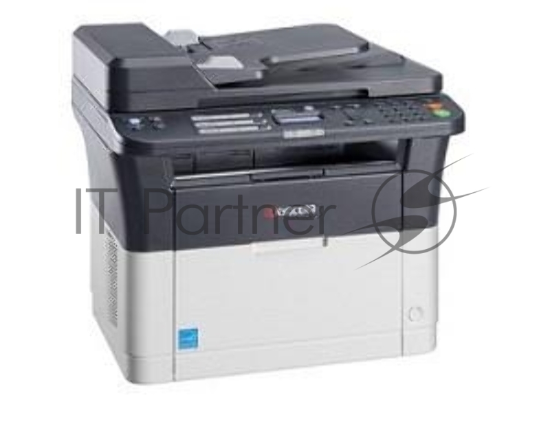 МФУ лазерный Kyocera Ecosys FS-1025MFP (1102M63RU0/1102M63RUV/1102M63 A4, ч/б, печ. до 25 стр/мин., скан. до 18 стр/мин. (ч/б) 6 стр/мин. (цвет), 600 x 1800 dpi (печать) 600x600dpi (скан), USB, RJ-45