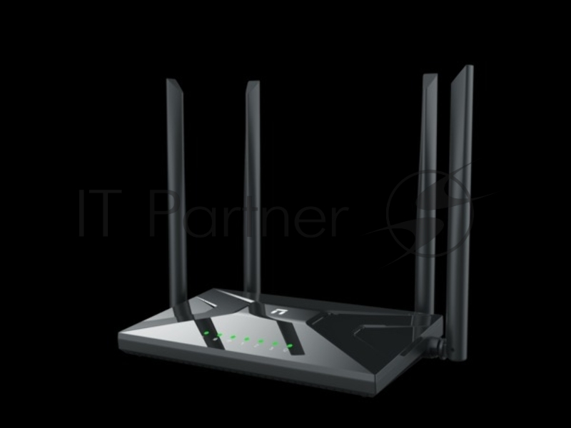 Роутер Netis W1200AG AC1200 Dual-Band Wi-Fi Router, SPEED: up to 300 Mbps at 2.4 GHz + 867 Mbps at 5 GHz, SPEC: 4 Antennas, 1x 10/100/1000M WAN Port + 3x 10/100/1000M LAN Ports, FEATURE: Router/Access Point/Repeater mode, Easy Mesh, IPv6 Supported, I