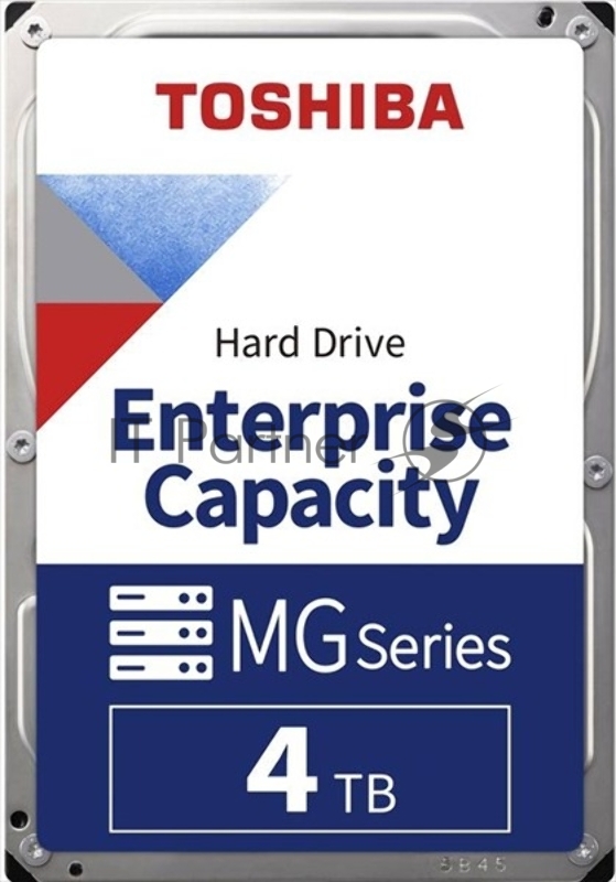Жёсткий диск Toshiba Enterprise MG10SDA400E 4Tb HDD 3.5 SAS, 7200 rpm, 512MB buffer, 1 year