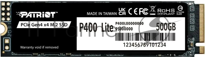 SSD диск Patriot P400 Lite 500GB (P400LP500GM28H)