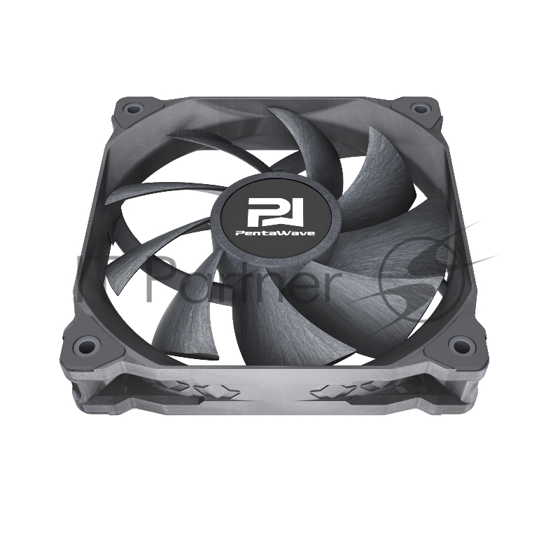 Вентилятор PentaWave PF-K12EXP PWM серый 120mm 4 pin Dual NMB Ball Bearing 500-3000rpm 128CFM 43.5dBA