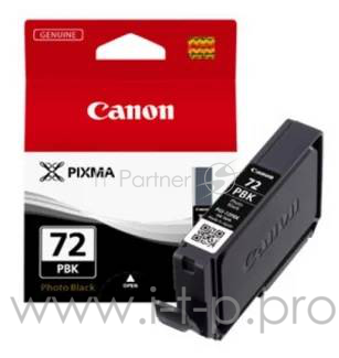 Фотокартридж Canon PGI-72PBK для PRO-10. Чёрный. 510 фотографий.