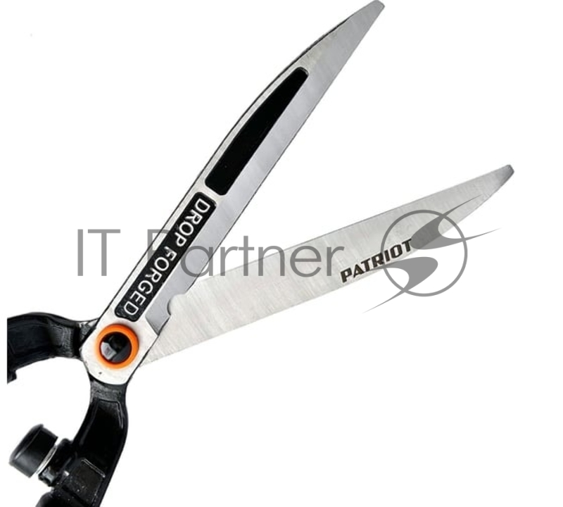 Ножницы для живой изгороди PATRIOT CSF 860 Т, прямые кованые лезвия, телескоп.ручки, PP+TPR рукоятки, регул-ка прижима, 860 мм