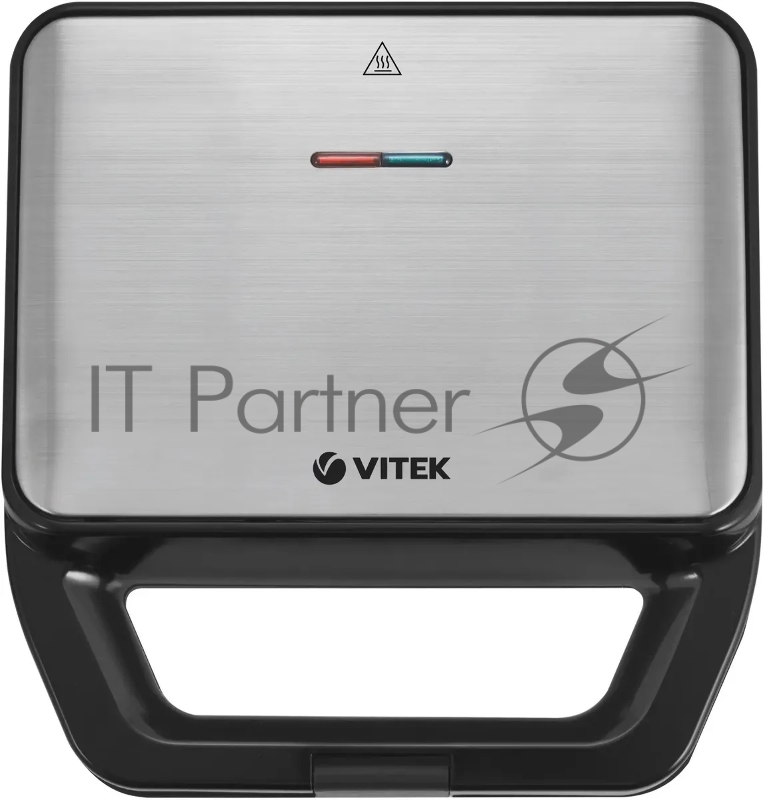 Вафельница Vitek VT-2626 850Вт черный/серебристый