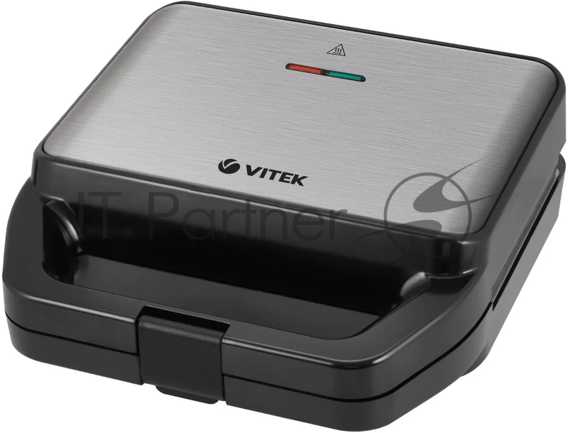 Вафельница Vitek VT-2626 850Вт черный/серебристый