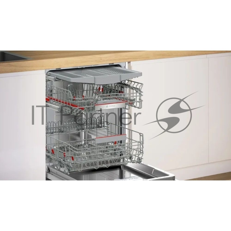 Встраиваемая посудомоечная машина Bosch SMV6ECX00E 60см.,EcoSilence Drive,HygienePlus,14 комплектов,7программ,TimeLight