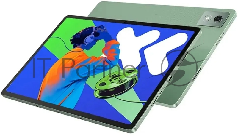 Планшет Lenovo Xiaoxin PadPro TB375FC 870 (3.2) 8C RAM12Gb ROM256Gb 12.7 IPS 2944x1840 Android 14 зеленый 13Mpix 8Mpix BT WiFi microSD 1Tb 10200mAh