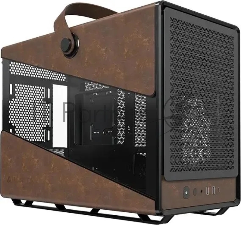 Корпус Montech Heritage (B) черный без БП mATX 9x120mm 2x140mm 2xUSB3.0 audio bott PSU