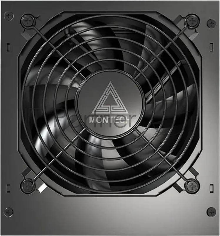 Блок питания Montech ATX 550W APX 550 80 PLUS WHITE (20+4pin) APFC 120mm fan 6xSATA Cab Manag RTL