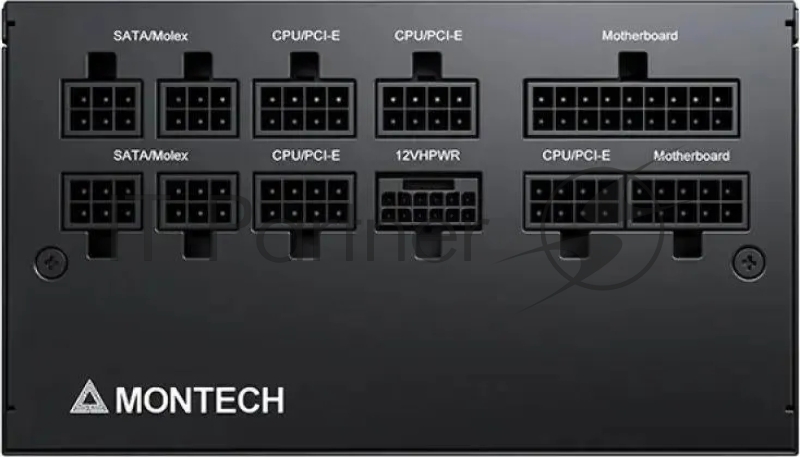 Блок питания Montech ATX 850W CENTURY GOLD G5 80+ gold (20+4pin) APFC 120mm fan 10xSATA Cab Manag RTL
