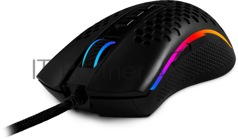 Мышь проводная Redragon Storm Elite черный, 16000 dpi, USB, кнопки - 7
