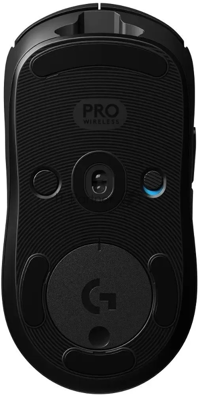Мышь беспроводная/проводная Logitech G PRO черный, 25600 dpi, радиоканал, USB, кнопки - 7