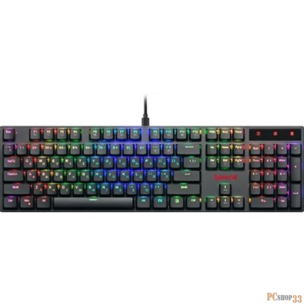 Клавиатура Redragon Apas (78118) проводная, USB, черный