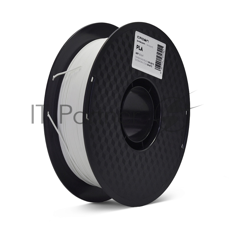 Филамент Crown Micro CM-FILPLA001W PLA 1.75 1кг белый