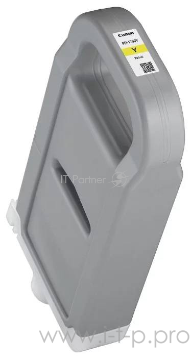 Струйный картридж Canon PFI-1700Y (Yellow) (0778C001)