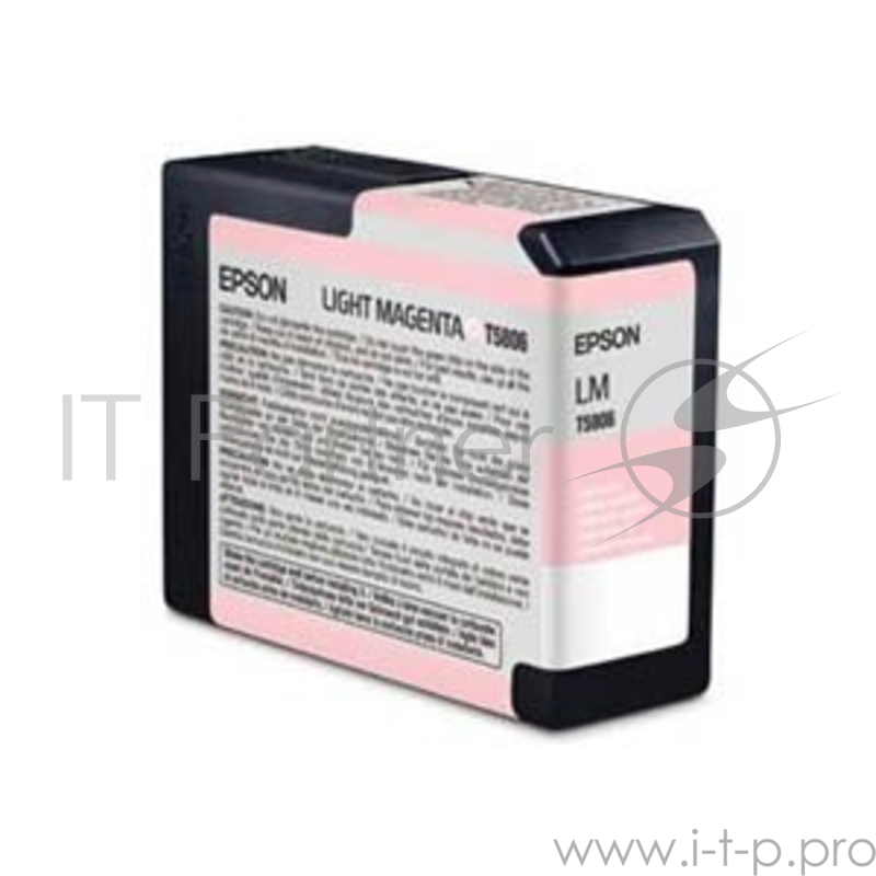 Струйный картридж Epson T580B Vivid Light Magenta (C13T580B00)