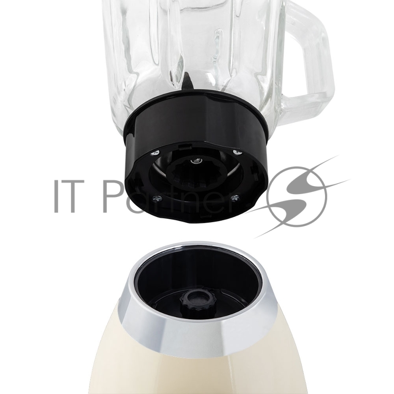 Блендер настольный ENDEVER Sigma-209 , цвет бежевый, мощность 800 Вт, чаша из стекла объемом 1,5 л, 2 скорости, 4 шт/уп