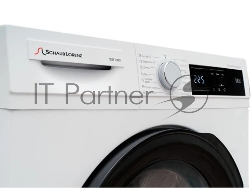 Стиральная машина SCHAUB LORENZ SLW T1622 белый, загрузка вертикальная 6 кг, 1200 об/мин., класс: A+++