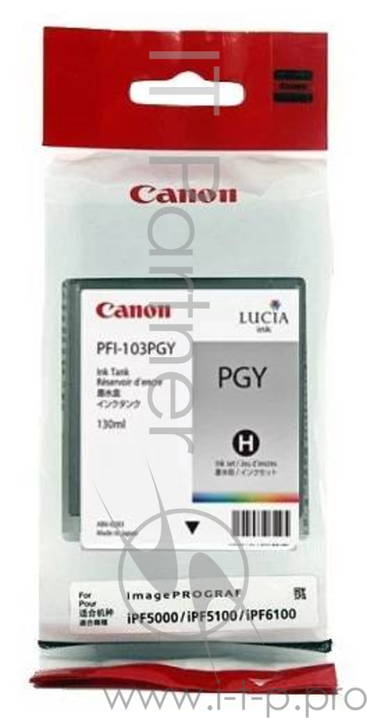 Струйный картридж Canon PFI-103PGY (Photo Gray) (2214B001)