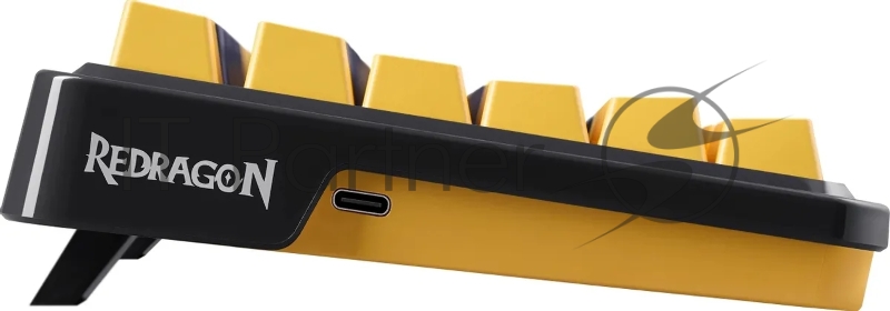 Клавиатура Redragon Elf (71664) проводная, USB, черный/фиолетовый