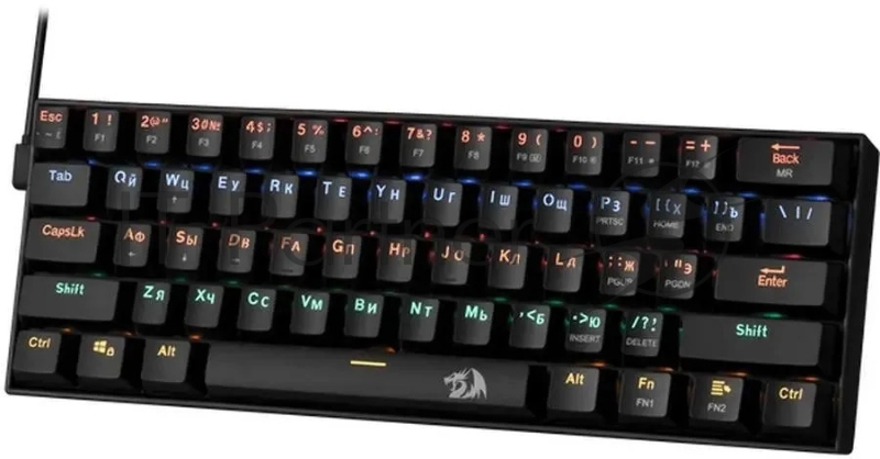 Клавиатура REDRAGON LAKSHMI проводная USB чёрная