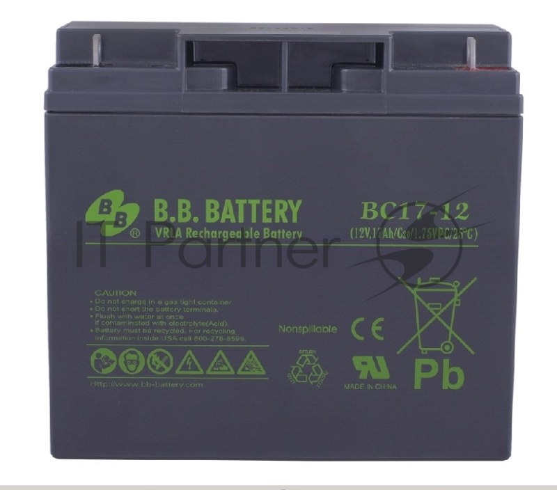 Батарея B.B. Battery BC 17-12 (12V 17Ah)