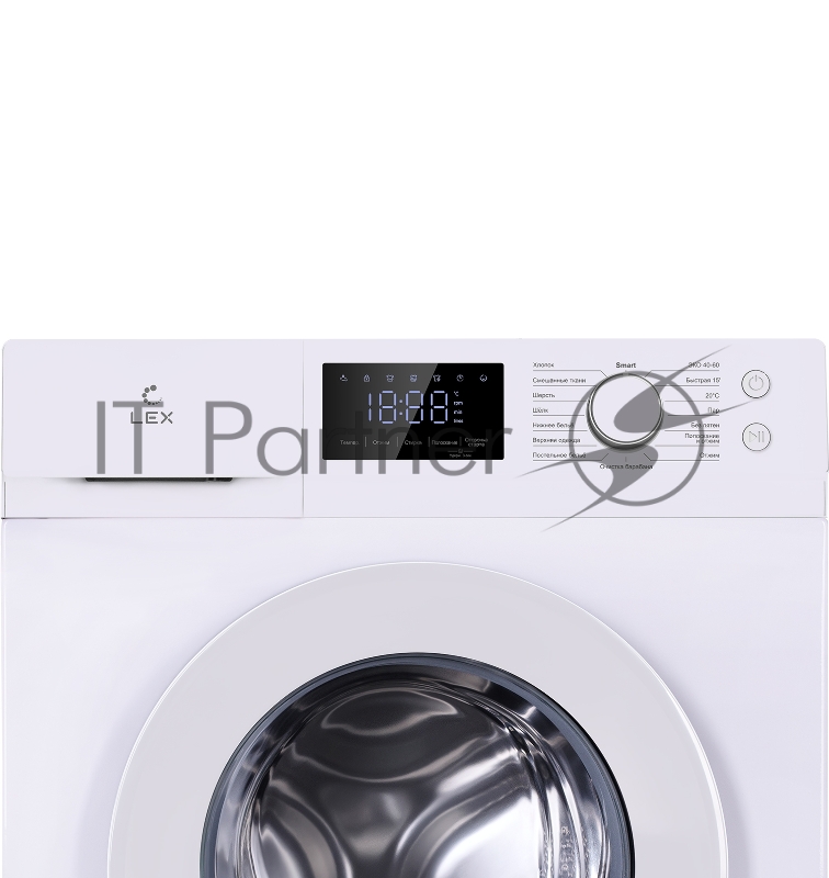 Стиральная машина LEX LWM08012WID белый, загрузка фронтальная 8 кг, 1200 об/мин., класс: А+++