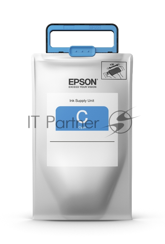 Контейнер EPSON T8392 голубой повышенной емкости для WF-R8590