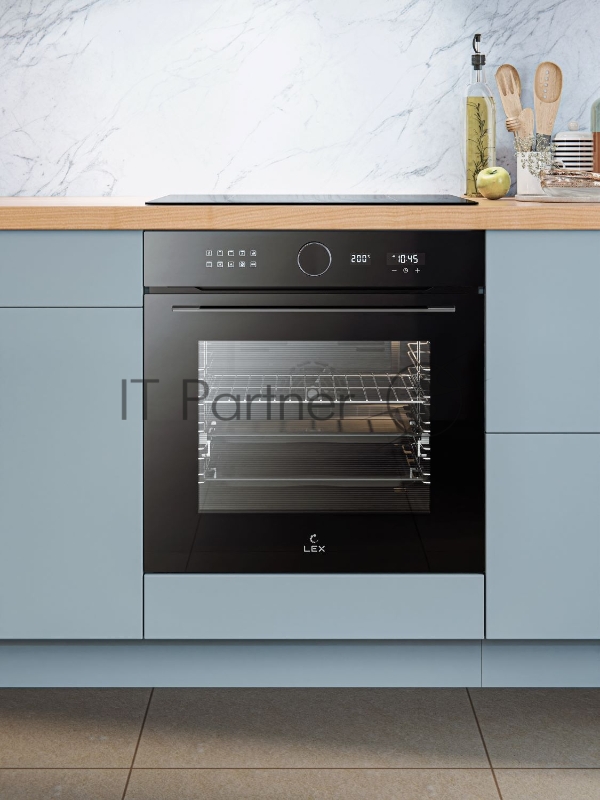 Духовой шкаф Электрический Lex EDM 1002 ONE BL черный
