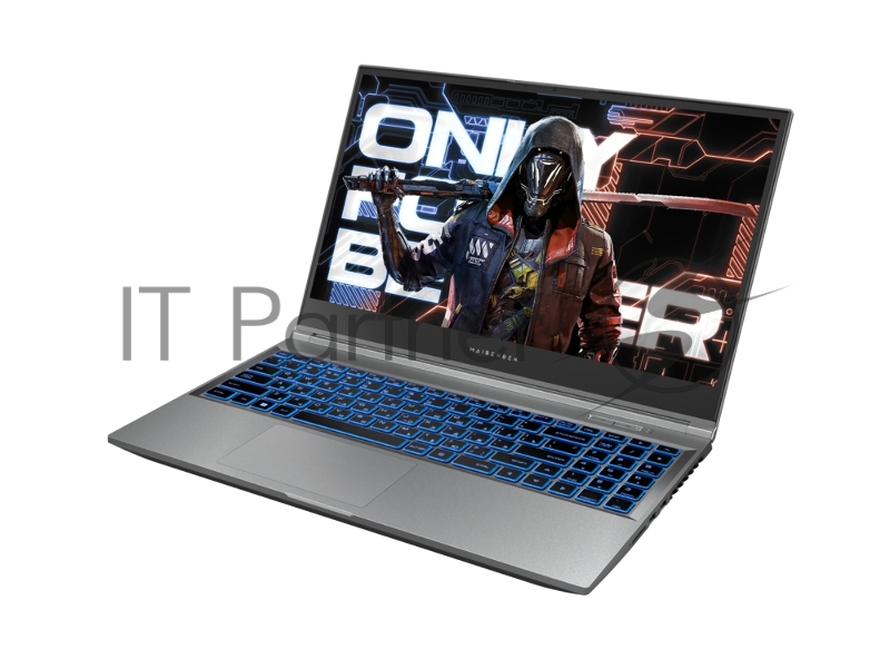 Ноутбук Maibenben X15A-R77435 серый X15A-R77435FFSLGRE0 15.6 FHD IPS, AMD R7-7435H, 16Gb, 512Gb SSD, NVidia RTX3050 4Gb, Linux