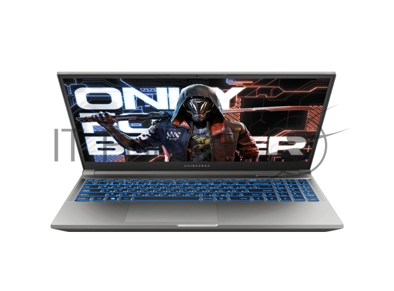 Ноутбук Maibenben X15A-R77435 серый X15A-R77435FFSLGRE0 15.6 FHD IPS, AMD R7-7435H, 16Gb, 512Gb SSD, NVidia RTX3050 4Gb, Linux