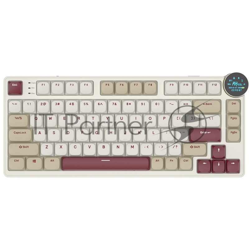 Клавиатура Royal Kludge RK N80 Brown switch/Rosy Clouds