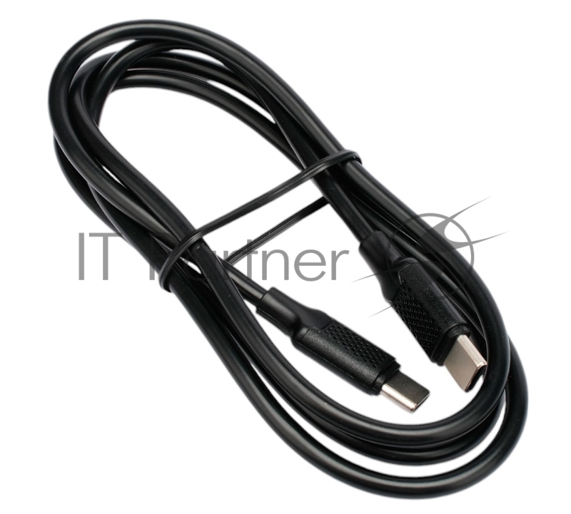 Кабель USB2.0 Cablexpert СС-USB2.0-240W-1M Type-C/Type-C, 5А, 240Вт, PD3.1/QC4.0, медь, 1м, черный, пакет