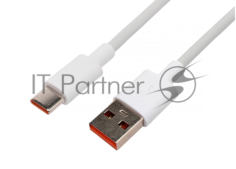 Кабель USB2.0 Cablexpert CC-USB2-AMCM-66W-1.8M-W, AM/Type-C, 6A, 66Вт, QC3.0, 1.8м, медь, белый, пакет