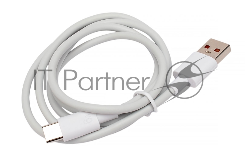 Кабель USB2.0 Cablexpert CC-USB2-AMCM-66W-1M-W, AM/Type-C, 6A, 66Вт, QC3.0, 1м, медь, белый, пакет