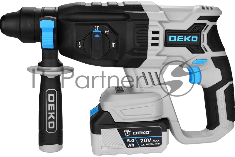 Перфоратор Deko DKCH20FU-Li патрон:SDS-plus уд.:3Дж аккум. (кейс в комплекте)