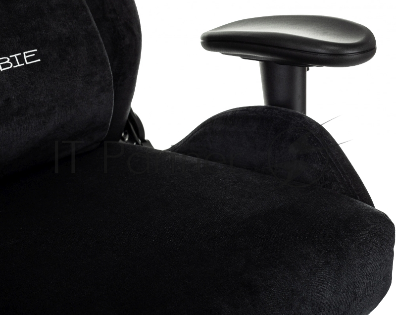 Кресло игровое Zombie Ghost Fabric черный Light-20 крестов. пластик